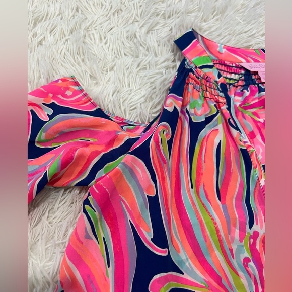 Lilly Pulitzer Sunny Shoulder Elsa Top - Size XS - Picture 5 of 8